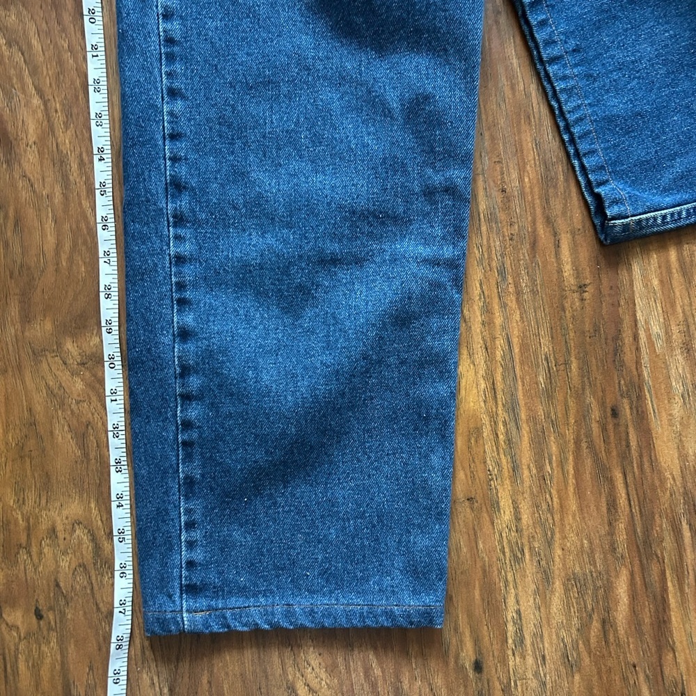 Levi’s 505 Relaxed Straight Leg Jeans Men’s 34x30 with pockets zipper closure - Picture 10 of 11